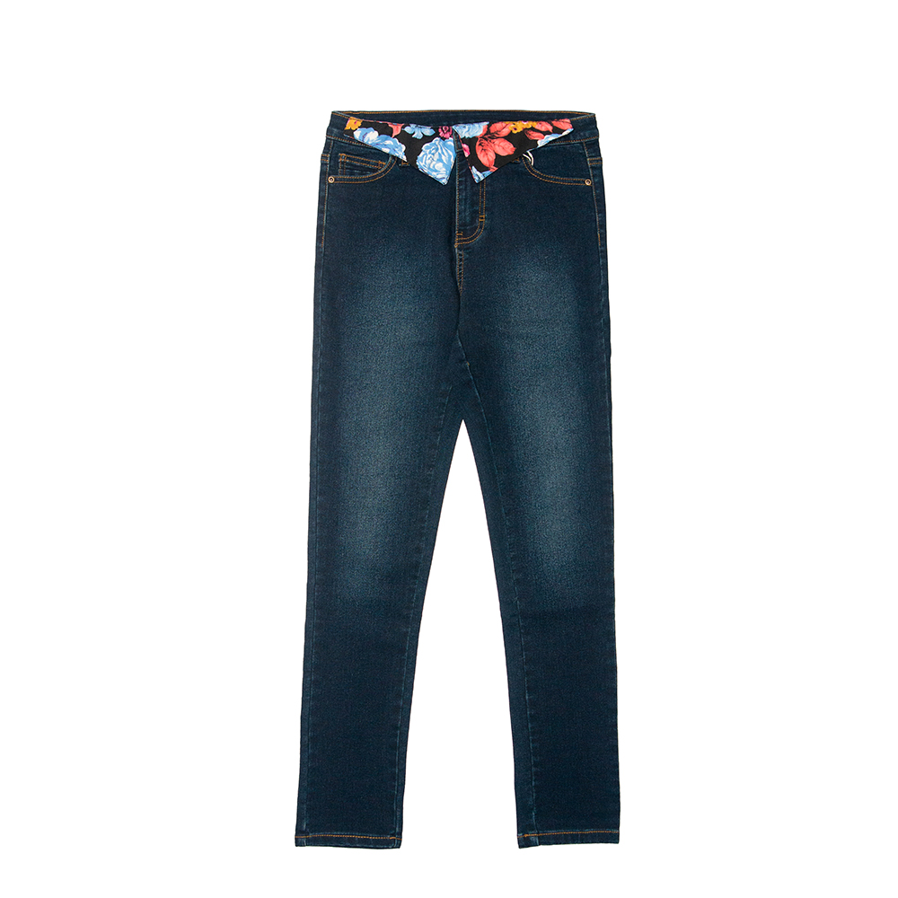 Skinny Belt design Jeans