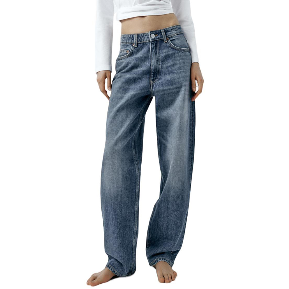 Balloon Fit blue Jeans