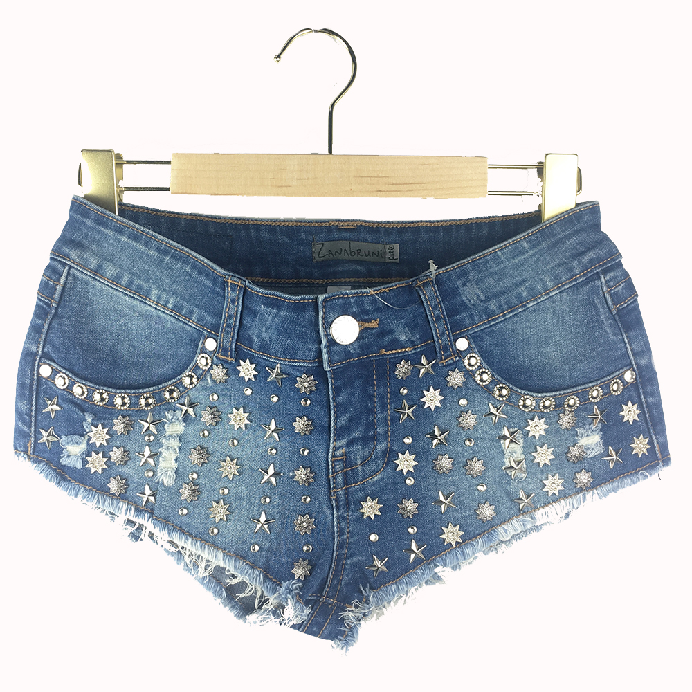 Rhinestone Bling Shorts