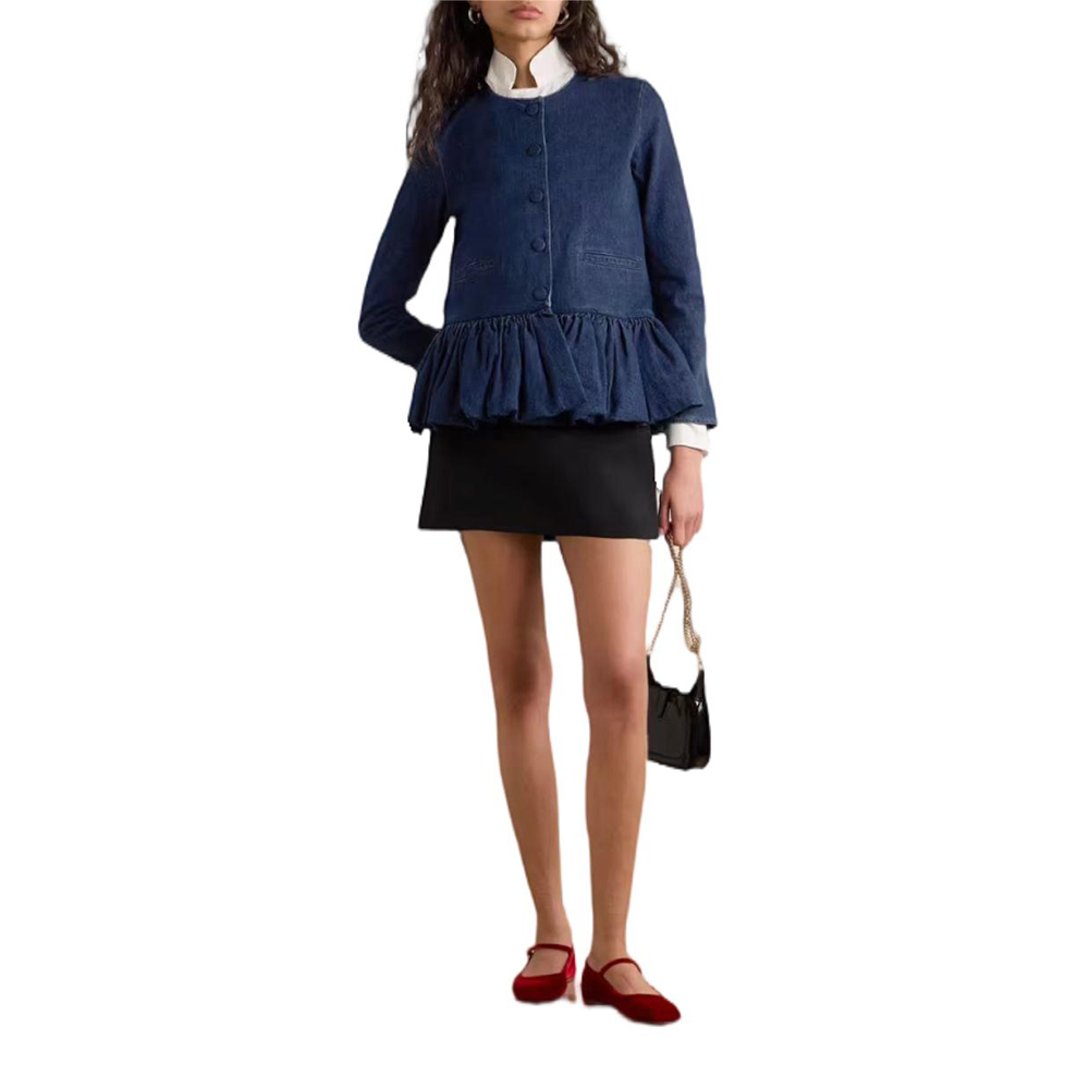 Raw Denim Shirt Dress